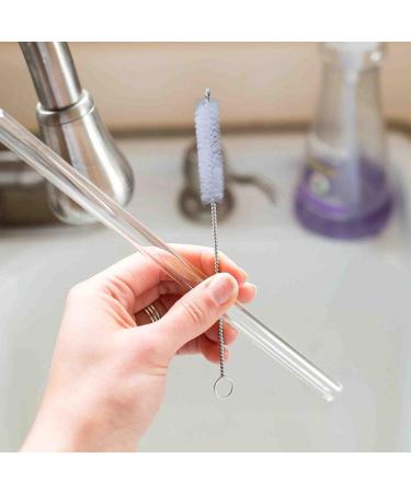 WIFUN 12 PCS Bottle Brushes & Straw Cleaner Brush Set - Reusable Cleaning Tools for Teapot, Bottles & Straws (White) - Buy Online on GoSupps.com