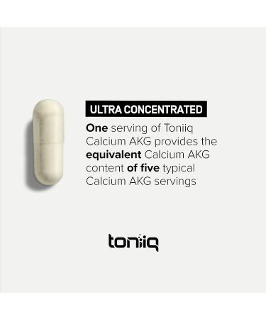 1800mg Ultra High Purity Ca AKG Supplement - Highly Purified 99%+ Calcium Alpha-Ketoglutarate - 120 Vegetarian Capsules - Third-Party Tested for Maximum Bioavailability - Buy Online on GoSupps.com