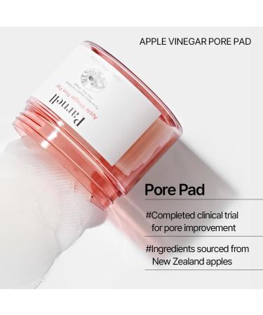 Parnell Apple Vinegar Pore Pads - AHA & Ursolic Acid for Oily Skin Deep Cleansing Biodegradable Pads (60 Pads - Buy Online on GoSupps.com