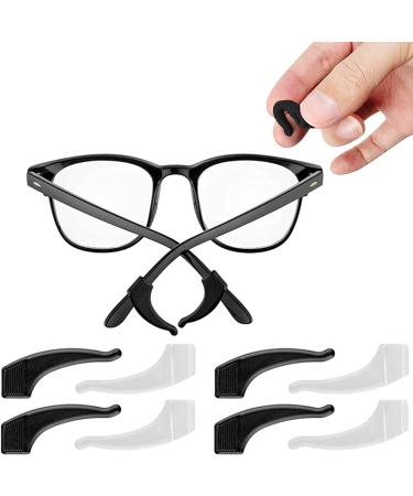 Premium Silicone Nasal Pads for Glasses | Anti-Slip Cushion & Ear Hooks | Comfortable Fit for Sports & Reading Glasses (24 Pairs) - Buy Online on GoSupps.com