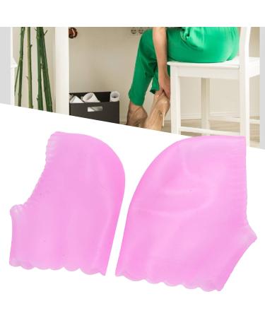 Moisturizing Gel Heel Socks - Silicone Elastic Sleeves for Dry Cracked Heels | Foot Care Solution - Buy Online on GoSupps.com