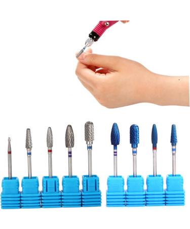 HAPINARY Nail Grinding Head Nail Art Supplies Nail Art Tools Nail Art Accessories Nail File Drill Bit Tools Metal Grinding Head Finishing Nails - Buy Online on GoSupps.com