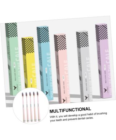5th Soft Bristle Toothbrush for Adults - Gum Care Caries Protection Small Head Design - Ideal for Sensitive Teeth - Buy Online on GoSupps.com