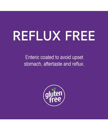 21st Century Reflux Free Fish Oil 1000 mg - 90 Enteric Coated Softgels - Buy Online on GoSupps.com
