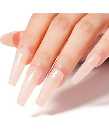 AIMEILI 5 in 1 Rubber Base Gel Set - Sheer Pink Nude Color Gel Nail Polish Kit 51 - Buy Online on GoSupps.com