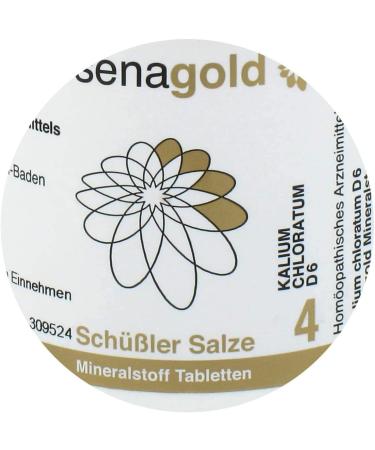 Schuessler Salt No. 4 Tablets | Kalium Chloratum D6 | Gluten-Free | 3 x 400 Pack - International Shipping Available - Buy Online on GoSupps.com