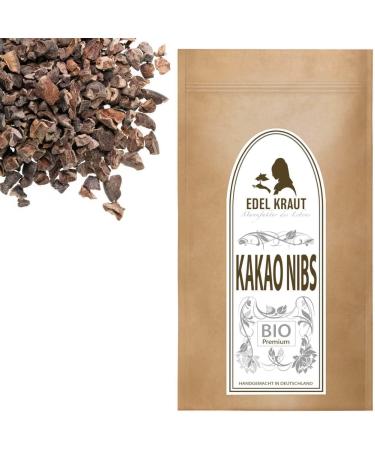Kocao Nibs Bio 250g - 100% Natural Organic Raw Cacao Nibs | Noble Herb - Additive-Free Controlled Organic Cultivation - Buy Online on GoSupps.com