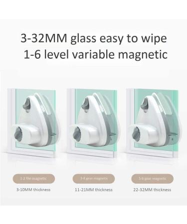 QTYUERGK 6-Speed Adjustable Magnetic Double Sided Magnetic Window Cleaner Triangle/Large Handle/Anti-Pinch Hand Cleaner Glass Wiper Magnetic 3-32mm Manual Type Cleaners - Buy Online on GoSupps.com
