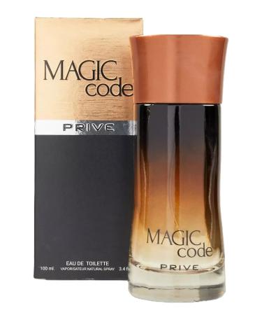 Magic Code Men's Cologne 3.4 Fl. Oz. Eau de Toilette Spray