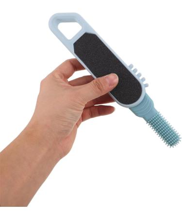 Beaupretty Brosse Exfoliante Double Face en Silicone Souple Bleue pour Pieds Lime Callosit s Douce Nettoyeur de Pieds pour Compact et limination des Peaux Mortes - Buy Online on GoSupps.com