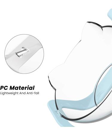 Laifug Elevated Double Cat Dog Bowls - Tilted Cat Food Bowl with Stand | Food Grade Material, Nonslip Design | For Cats and Small Dogs | Blue - Buy Online on GoSupps.com