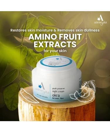 Energy Enhancing Night Cream - Anti-Wrinkle Okra | Shop Now for Radiant Skin - International Shipping Available - Buy Online on GoSupps.com