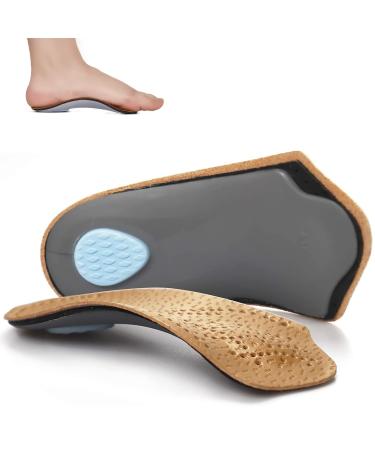 Arch Support Insoles for Women/Men  3/4 Plantar Fasciitis Insoles High Arch Supports Shoe Insoles for Flat Feet Over-Pronation Foot Pain Relief  Orthotics Heel Cushion Inserts for Running Walking  XL XL | Men 11.5-13  Wo...