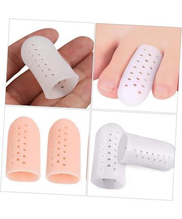 HAPINARY 6 Pairs Silicone Gel Toe Separator Foot Protectors - Toe Cushion & Sleeves for Toe Protection - Buy Online on GoSupps.com