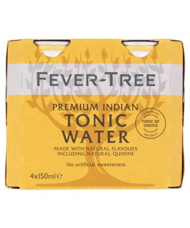 Fever-Tree Indian Tonic Water - 24 Cans (150 ml Each) | Premium Mixer for Gin & Cocktails - International Shipping Available - Buy Online on GoSupps.com