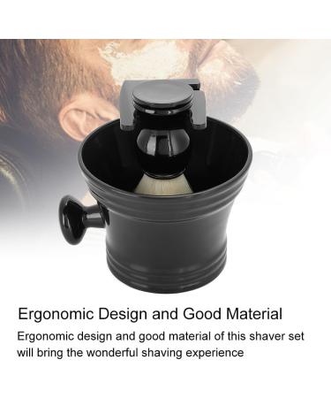 Eurobuy 4 IN 1 Shaving Brush Set With Brush Stand & Bowl & Men Shaving Tool2 Men's Shaving Tool Bowl Men Shaving Men Shaving Bowl Brush Stand Men Shaving Brush Stand Shaving Brush - Buy Online on GoSupps.com