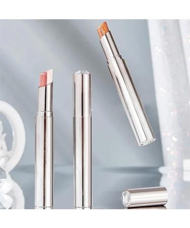 Waterproof Gradient Shimmer Eyeshadow 3color Stick Waterproof Shimmer Gradient Tricolor Eyeshadow Stick Effortless Eye Makeup 03Brown - Buy Online on GoSupps.com