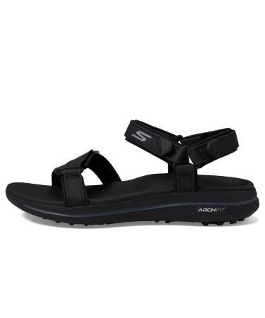 Skechers Women's Arch Fit Spikeless Golf Sandal Sneaker 39 EU Black