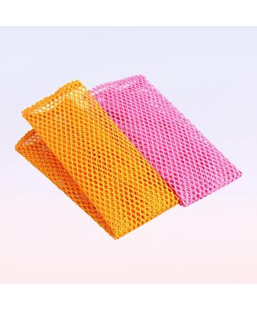 6PCS Dish Washing Net Cloths Dish Washing Sponges Dish Scrubber Dish Cloth Dual Sided Scrubber Pads Household Scrubber for Kitchen Kitchenware (Color : As Shown Size : 29CM) 29CM As Shown - Buy Online on GoSupps.com