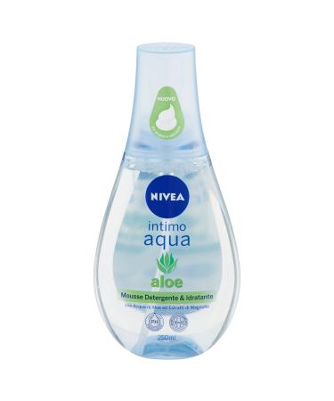 Nivea Underwear Aqua Aloe Mousse Cleanser & Moisturizer 250ml - Hydrating Skincare for All Skin Types - International Shipping Available - Buy Online on GoSupps.com