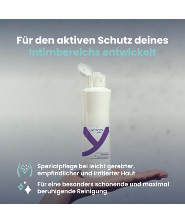  Lactacyd Lactacyd Soothing Intimate Cleansing Lotion - With pH-balanced natural L-lactic acid and aloe vera - For discomfort in the intimate area - Clinically tested and confirmed - 250 ml - Buy Online on GoSupps.com