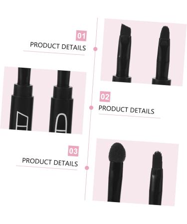 Angoily 4 1 4 in 1 Makeup Brush Womens for Makeup Brush Fake Scalp Travel Kits for Women Eyebrow Spoolie Brush Women s Suits Lipstick Lip Applicator Portable Plastic Miss - Buy Online on GoSupps.com