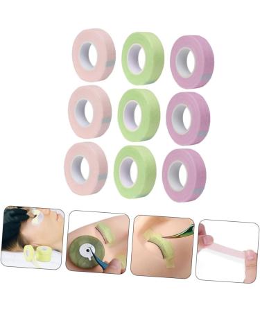 Didiseaon 9 Rolls Lash Tape Under Eye Tapes Medical Adhesive Tape Grafting Eyelash Tool Eyelash Supplies Adhesive Lash Tape Non-woven Fabric Eyelash Curler Breathable - Buy Online on GoSupps.com