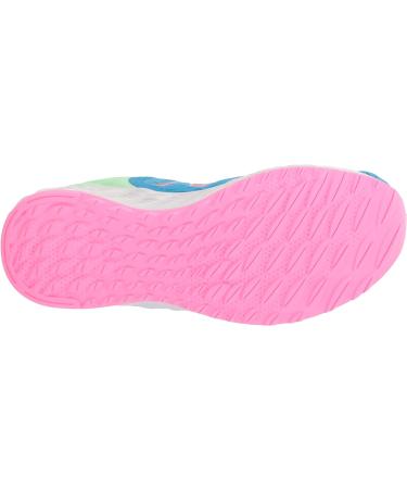 New Balance Kid's Fresh Foam Arishi V2 Bungee Running Shoe (1.5 Little Kid) - Vibrant Sky/Silver/Glo - Buy Online on GoSupps.com
