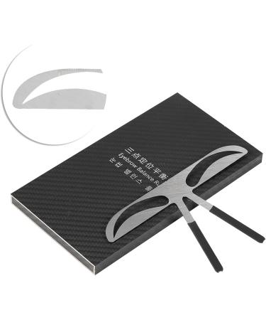 Eyebrow Ruler Makeup Measuring Tool Eyebrow Measurement Tool for Eyebrow Straight Line for Women Ladies Eyebrow (#3) - Buy Online on GoSupps.com