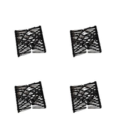 kawehiop 4x Trendsetting Accessory Magic Beads Hair Slides For Women Lightweight Plastic Magic Decorative Hair Combs For Women