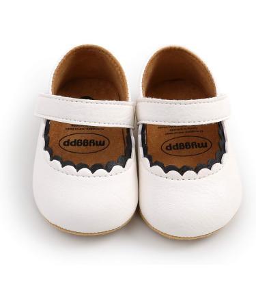 Baby Girl's Mary Jane First Walking Shoes - Anti-Slip Princess Shoes for Infants 0-6 Months - Buy Online on GoSupps.com