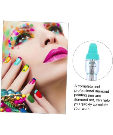 MAGICLULU 2 Sets Manual Drilling Pen Nail Art Pen Materiales Para U as Kit De Manicura Rhinestone Pointing Pen Nail Kits Rhinestone Painting Tool Pc Nail Supplies Diamond Manicure - Buy Online on GoSupps.com
