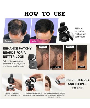 Hairline Powder for Gray Coverage | Root Cover Up Hair Color for Men & Women | Instant Hair Loss Concealer (Light Blonde - Buy Online on GoSupps.com