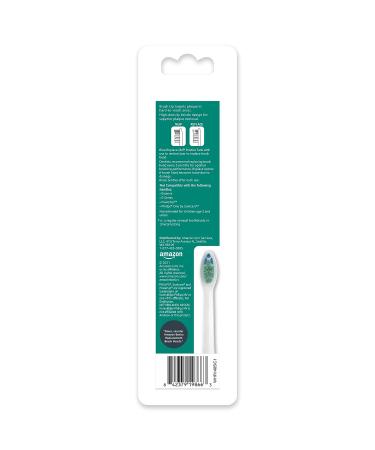 Amazon Basics Anti-Plaque Pro Brush Heads - Blue Bristles 3 Count for Philips Sonicare Click-On Electic Toothbrushes - Buy Online on GoSupps.com