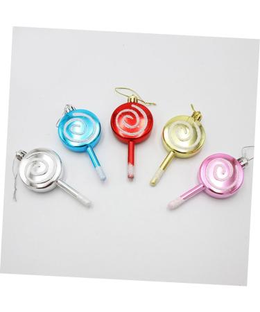 Zerodeko 6pcs Christmas Ornaments Diy Bag Lollipop Pendant Christmas Window Pendant Simulated Lollipop Pendant Holiday Pendant Christmas Tree Decor Accessory Window Trim Candy Dusting Child - Buy Online on GoSupps.com