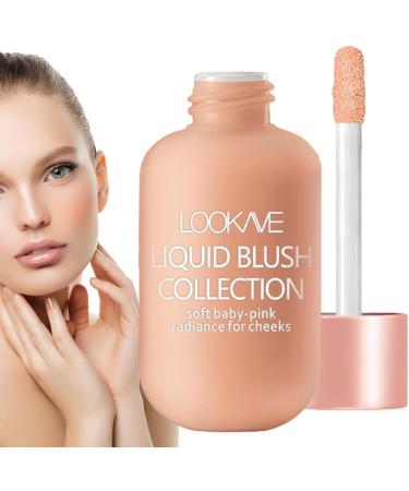 ZCSXK 2 pieces liquid cheek colors pink blush makeup Milk Tea Shimmer Brightening cream long lasting light natural color breathable color 2 pieces - Buy Online on GoSupps.com