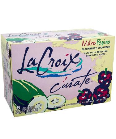 Buy LaCroix C rate M re Pepino Sparkling Water (8 Pack) - Blackberry Cucumber 12oz Slim Cans 0 Calories Naturally Essenced - International Shipping Available - Buy Online on GoSupps.com