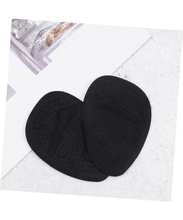 Mobestech Forefoot Gel Insoles - 2 Pair Shoe Riser Cushion Pads for High Heels | Sweat Absorbing Black Gel Shoe Inserts - Buy Online on GoSupps.com