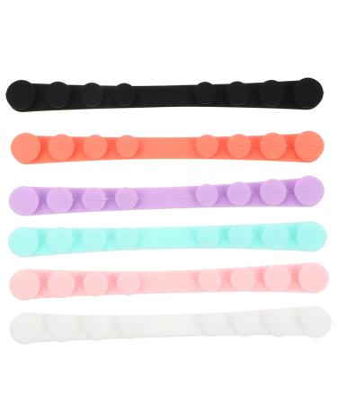 Beaupretty 18 Stk Mask Anti-Le-ears Mask Extender Silicone Ear Hook Mask Extension Face Cover holder Face mask for children Masking Old Hook Earrings