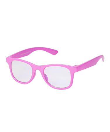 Ultra blue light-blocking glasses for children-gaming glasses UV clear blue reading and computer screen protection-gamer gaming filter anti-blue light glasses for children classic age 3-8 years pink - Buy Online on GoSupps.com