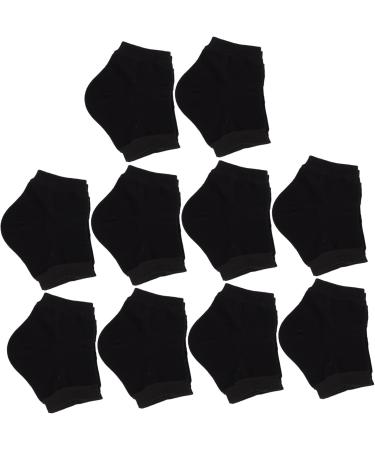 FOMIYES 30 Pairs Silicone Heel Socks Breathable Foot Sleeves Heel Socks for Dry Cracked Feet Washable Heel Socks Cloth Heel Socks Comfortable Heel Socks Outdoor Heel Socks Foot Protector - Buy Online on GoSupps.com
