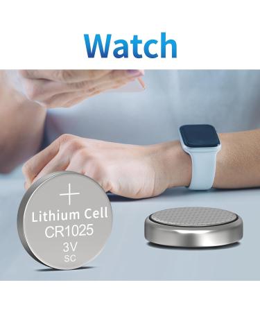 CR1025 DL1025 Br1025 1025 5033LC 3V Lithium Batteries for Welding Helmet Watches Cameras Calculators (10pcs) - Buy Online on GoSupps.com