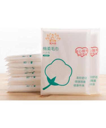 Haoyf Large Disposable Bath Towels for Beauty Salons - 70cm x 100cm 20 Packs - White | Opulent Garden - Buy Online on GoSupps.com