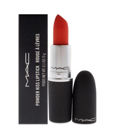 MAC Powder Kiss Lipstick - Style Shocked Lipstick Women 0.1 oz