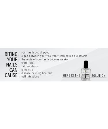 Ellie Chase Stop Nail Biting Deterrent Polish 0.5 Oz - Extra Bitter Taste | Promotes Nail Growth | Safe for Adults & Kids | Made in USA - DBP & TPHP Free - Buy Online on GoSupps.com