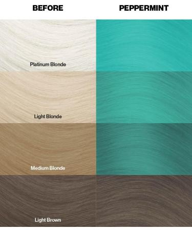 Crazy Color Vibrant Pine Green Semi-Permanent Hair Dye - 200ml | Dark Green Vegan Formula with Conditioning & Nourishing Oils - Buy Online on GoSupps.com