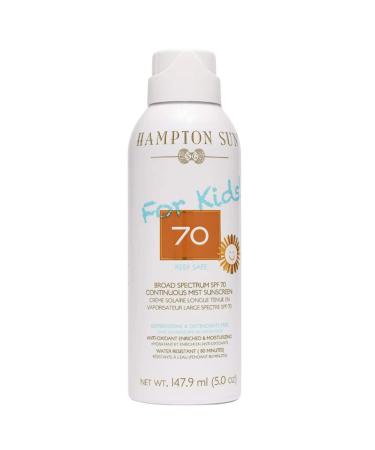 Hampton Sun SPF 70 for Kids Continuous Mist Sunscreen  5 oz