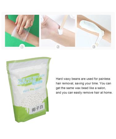 17.6 oz Hard Wax Beads for Hair Removal - Low Temperature Waxing for Women & Men (Coconut White) - Best International Shipping - Buy Online on GoSupps.com