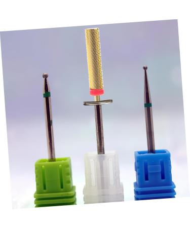 SOESFOUFU Manicure Supplies Nail Bit Carbide Drill Bits for Nails Acrylic Drill Bits Manicure Accessories Cuticle Drill Bits for Nails Nail Drill Tungsten Steel Cylindrical - Buy Online on GoSupps.com