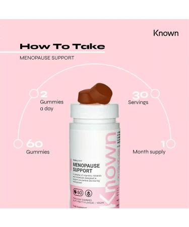 Menopause & Perimenopause Support Gummies | All-in-One Complex | Delicious Tutti Frutti Flavor | 60 Two-a-Day Gummies - Buy Online on GoSupps.com